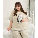 ショッピング大きいサイズ パジャマ ルームウェア 「大きいサイズ」フラッフィールームウェアセットA(ロング) レディース