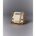 かごバッグ カゴバッグ 「M A S U」LEATHER CAKE BAG PETIT