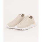 スリッポン BODIE メタリック ニット スリッポン スニーカー レディース