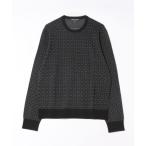 セーター ニット MICRO MKロゴ クルーネック セーター メンズ