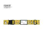 スヌーピー ワンタッチ スーツケースベルト ハグイエロー