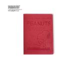  футляр для карточек Snoopy пишущая машинка серии паспорт покрытие розовый 