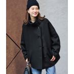 コート アウター 「追加」メルトンコクーンコート3 レディース