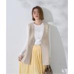 スーツ ベスト ノーカラージレ