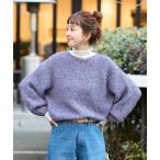 カーディガン 「追加10」手洗い可 / ポコポコヤーンミックス2WAYカーディガン レディース