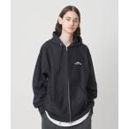  Parker [NICE WEATHER] Logo тренировочный Zip парка 2 мужской женский 