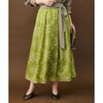 ショッピングピスタチオ スカート ロータスタイルプリント スカート