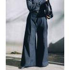 ショッピングワイドパンツ パンツ 「fedit」キョウネンキャンバスワイドパンツ レディース