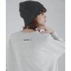 トレーナー スウェット 裏毛ラグランワイドスウェットプルオーバー レディース