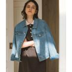 ショッピング綿 デニムジャケット gジャン オーセンティックデニムショートジャケット レディース
