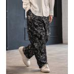  брюки mp14520- Floral Gobelin Wide Straight Pants широкий распорка брюки (CMP-261-011)