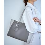 トートバッグ チャーム付2WAYトートバッグ/A4対応 レディース