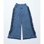  джинсы Denim Denim брюки Denim боковой оборка брюки багги /... женский 