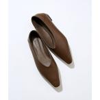 パンプス Mazell  / シープレザースクエアフラット「一部店舗限定カラー・サイズ」