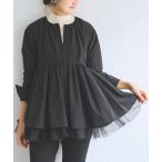 ブルゾン アウター チュチュペプラムブルゾン レディース