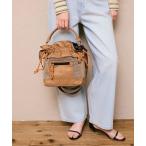 ショッピング巾着 ショルダーバッグ バッグ メッシュフリルデザイン巾着バッグ レディース