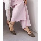 シューズ 予約「女性らしく洗練された印象に」ストラップミュール レディース