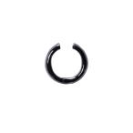 ショッピングjam イヤーカフ ラウンド ダイヤモンド イヤーカフ ブラック メンズ レディース