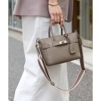 ショッピング革 トートバッグ 予約「実用性抜群」ひねり金具ミニトートバッグ レディース