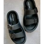 サンダル 厚底タンクソール ダブルベルトサンダル「2026新作」 レディース