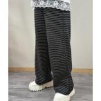  тренировочный брюки джерси полоса образец широкий нога do Lost брюки женский 