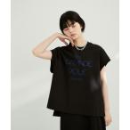 「ADAM ET ROPE'」 半袖Tシャツ FREE ブラック レディース