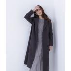 「NATURAL BEAUTY BASIC」 チェスターコート P/S チャコールグレー レディース