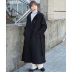 [tiptop] пальто с отложным воротником M черный женский 
