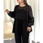 [prose verse] длинный рукав туника MEDIUM черный женский 