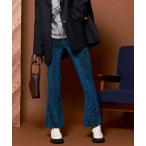 「MAISON SPECIAL」 ブーツカットパンツ FREE ブルー レディース