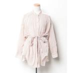 「JILL STUART」 長袖ブラウス MEDIUM ベージュ レディース