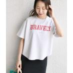 「SHIPS any」 「THEKNiTS」半袖Tシャツ ONE SIZE ライトグレー レディース