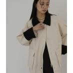 ジャケット テーラードジャケット コーデュロイカラーツイルカバーオール レディース