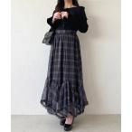 スカート アシメチュールスカート