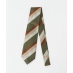 ネクタイ マルチカラー レジメンタル ネクタイ