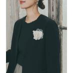 ショッピングフラワー ブローチ ニュアンスフラワーコサージュ レディース