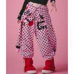 スウェットパンツ ジャージ 「GALFY/ガルフィー」ポップポップI LOVE GALスウェパン レディース