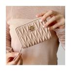 財布 財布 レディース 本革 カードケース キルティング ゴールドファスナー レディース