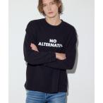 tシャツ NO ALTERNATIVE長袖Tシャツ メン