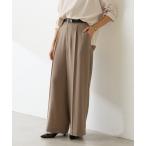 パンツ ヴィンテージジョーゼットタックパンツ レディース