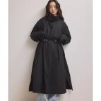 モッズコート コート 「WEB限定」・「サステナブル」スタンドカラーロングモッズコート レディース