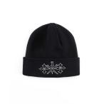 ショッピングビーニー ニット帽 ニットキャップ ビーニー｜Dagger Cross Embroidery Beanie｜Unknown London メンズ レディース