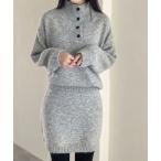  выставить с высоким воротником вязаный мини-юбка выставить женский 