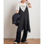 ショッピングノースリーブ ワンピース NEWレースドッキングワンピース