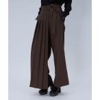  слаксы брюки LAP дизайн плиссировать брюки (HARE) женский 