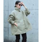 ブルゾン ジャンバー 「MAQWEL/マクウェル」スタンドネックコーチジャケット レディース