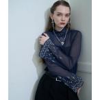 tシャツ 「CEREMONY」シシュウシアートップス(HARE) レディース