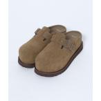 ショッピングスタッズ デッキシューズ モカシン ベルトスタッズクロッグシューズ/638843 レディース