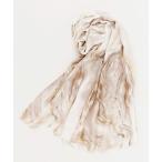 ストール マフラー 「カヤ」揺らめきマーブルストール レディース メンズ