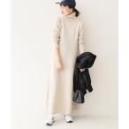 「SLOBE IENA」 ニットワンピース 38 ベージュ レディース